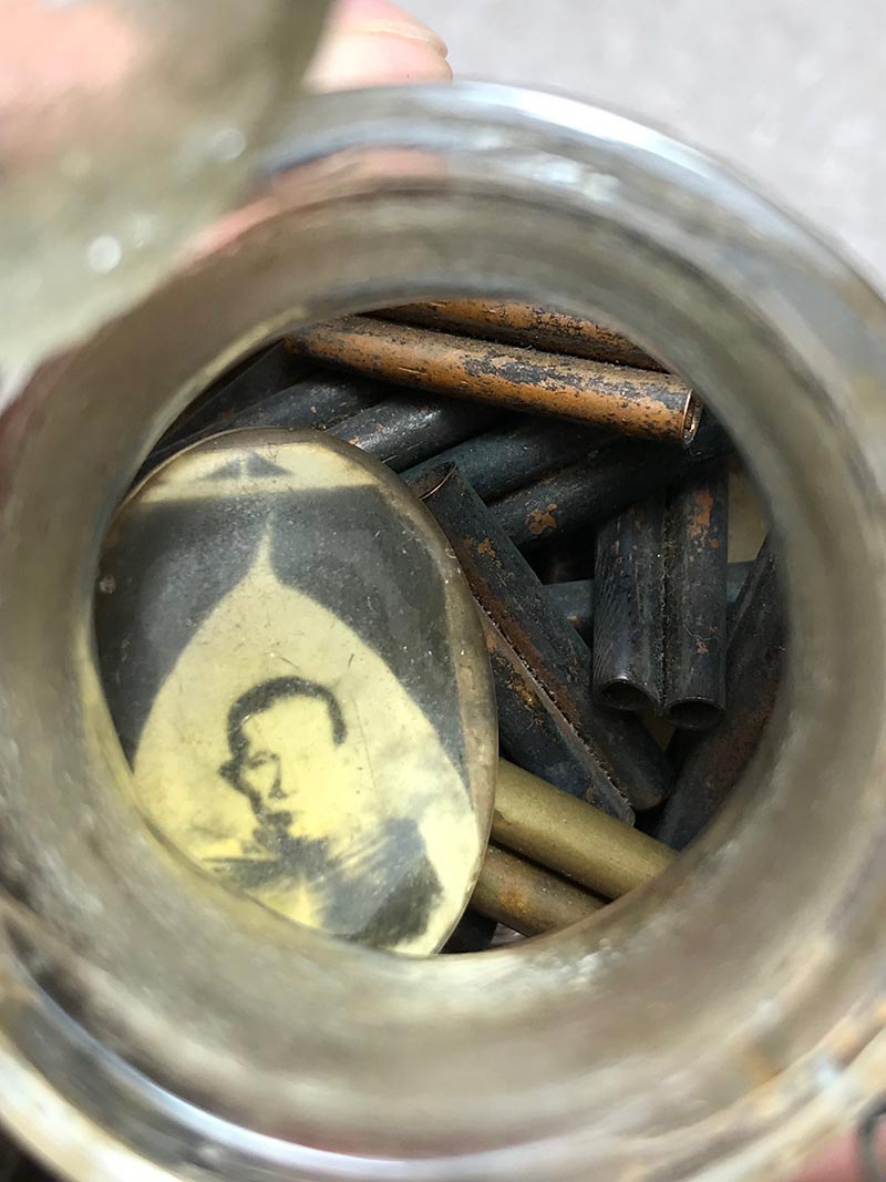 ตะกรุดสาริกาครูบาวังวัดบ้านเด่น