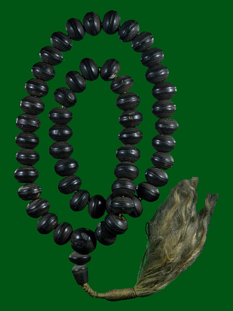 ประคำหวายหิน ครูบาชัยวงศ์ วัดพระพุทธบาทห