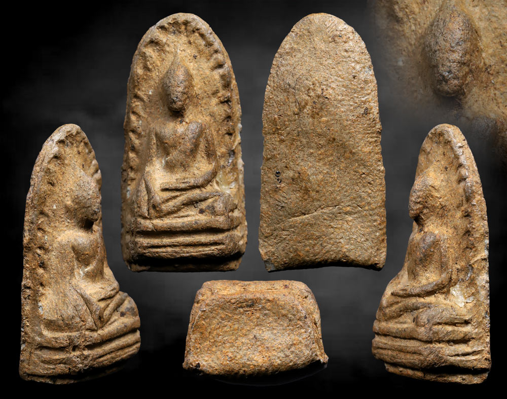 พระรอดวัดพระสิงห์พิมพ์หน้าเทวดาปี 2496