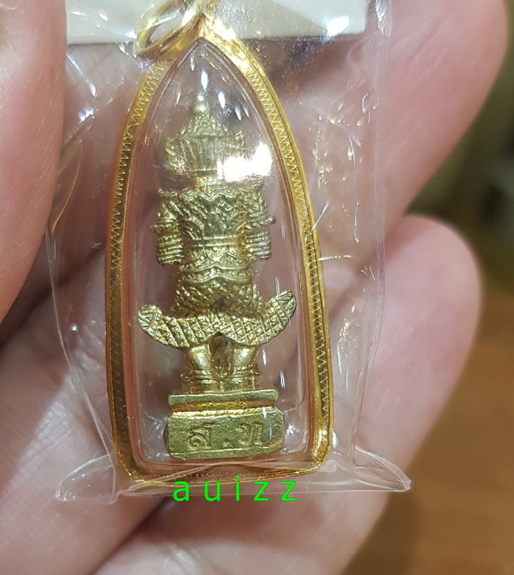 ท้าวเวสุวรรณ รุ่นธนบดี กะไหล่ทองเหลี่ยมทอง