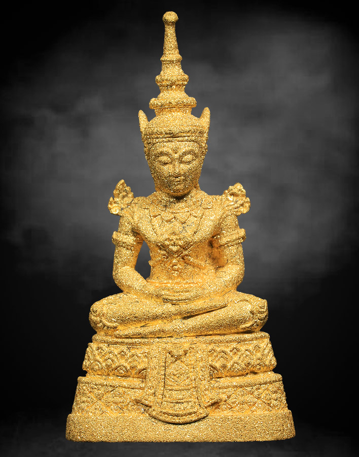 พระแก้วมรกต กรมสรรพสามิต ทรงเครื่อง  เนื้อทองคำ ปี2539