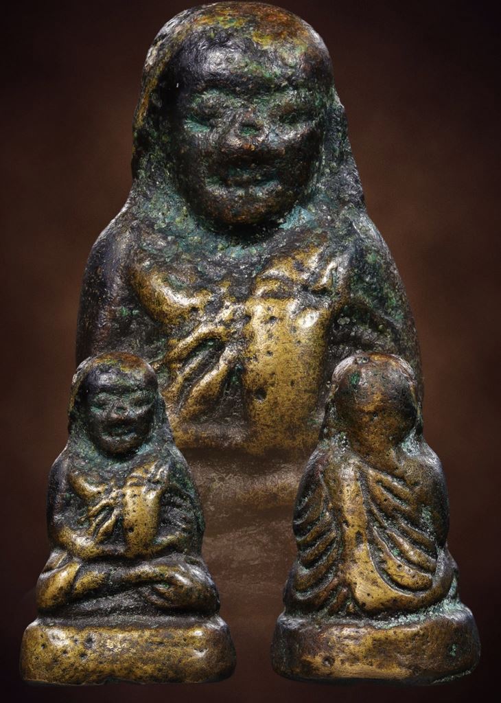 หลวงพ่อเงิน พิมพ์ฐานสูง สภาพสวย