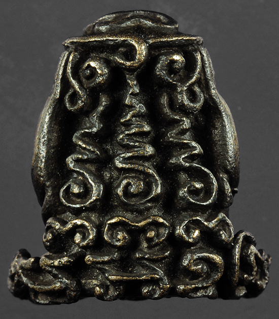 พระปิดตาพิมพ์กลาง หลวงพ่อเมือง วัดท่าแหน ปี 18 พร้อมกล่องเดิมเดิม ครับผม