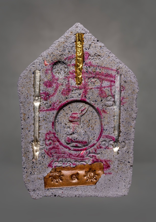 ขุนแผนหลวงปู่ดวงจันทร์ เลข 9 ตะกรุดทองคำ