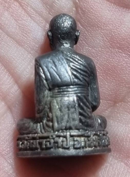 รูปหล่อครูบาดวงดี วัดท่าจำปี เนื้อเงิน