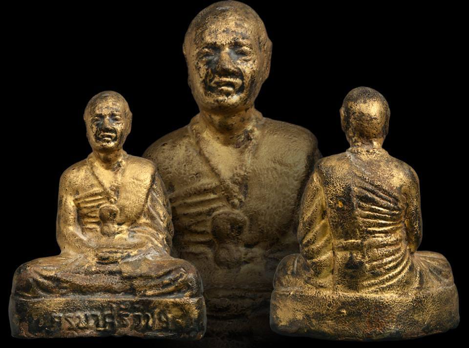 พระบูชาครูบาเจ้าศรีวิชัย เนื้อสมุก