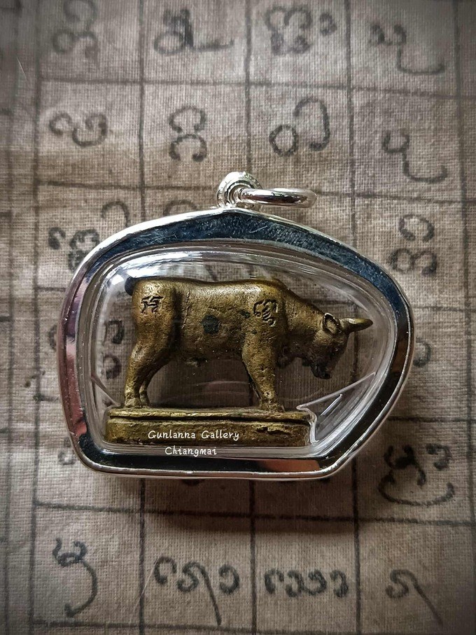 วัวธนูรุ่นแรก หลวงพ่อมีวัดมารวิชัย