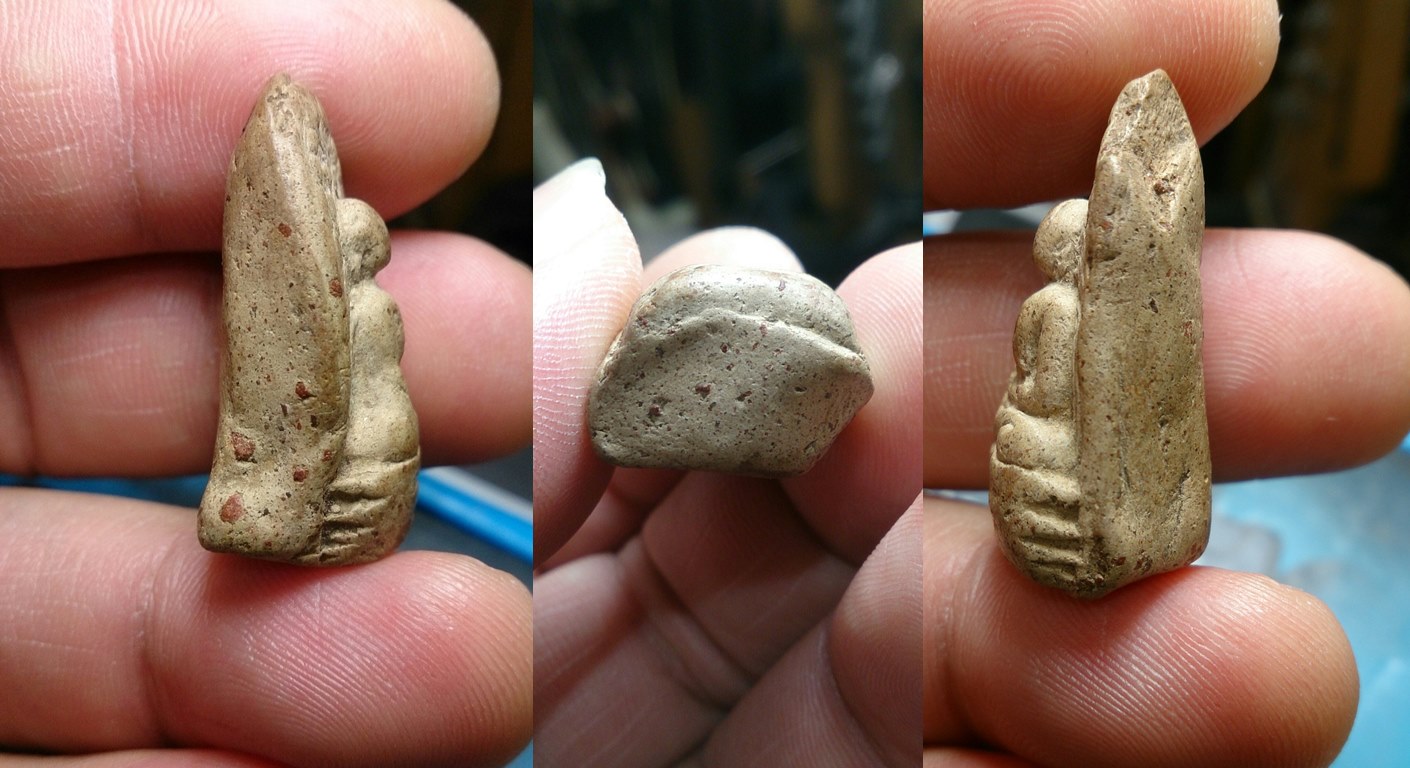 พระคงลำพูน กรุเก่า ฟอร์มล่ำใหญ่ พระหนาๆ 