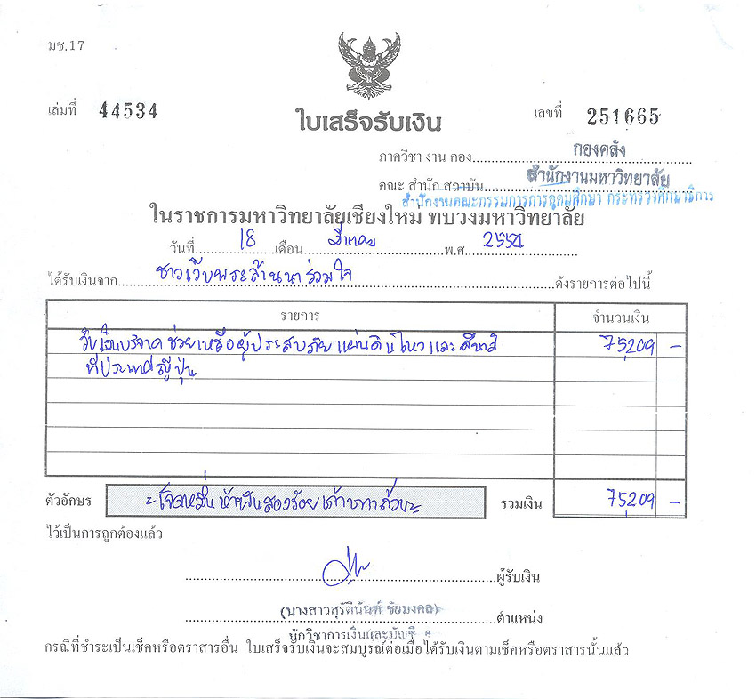 กราบขอบพระคุณพี่น้องชาวเว็บพระล้านนาทุกๆท่านครับ