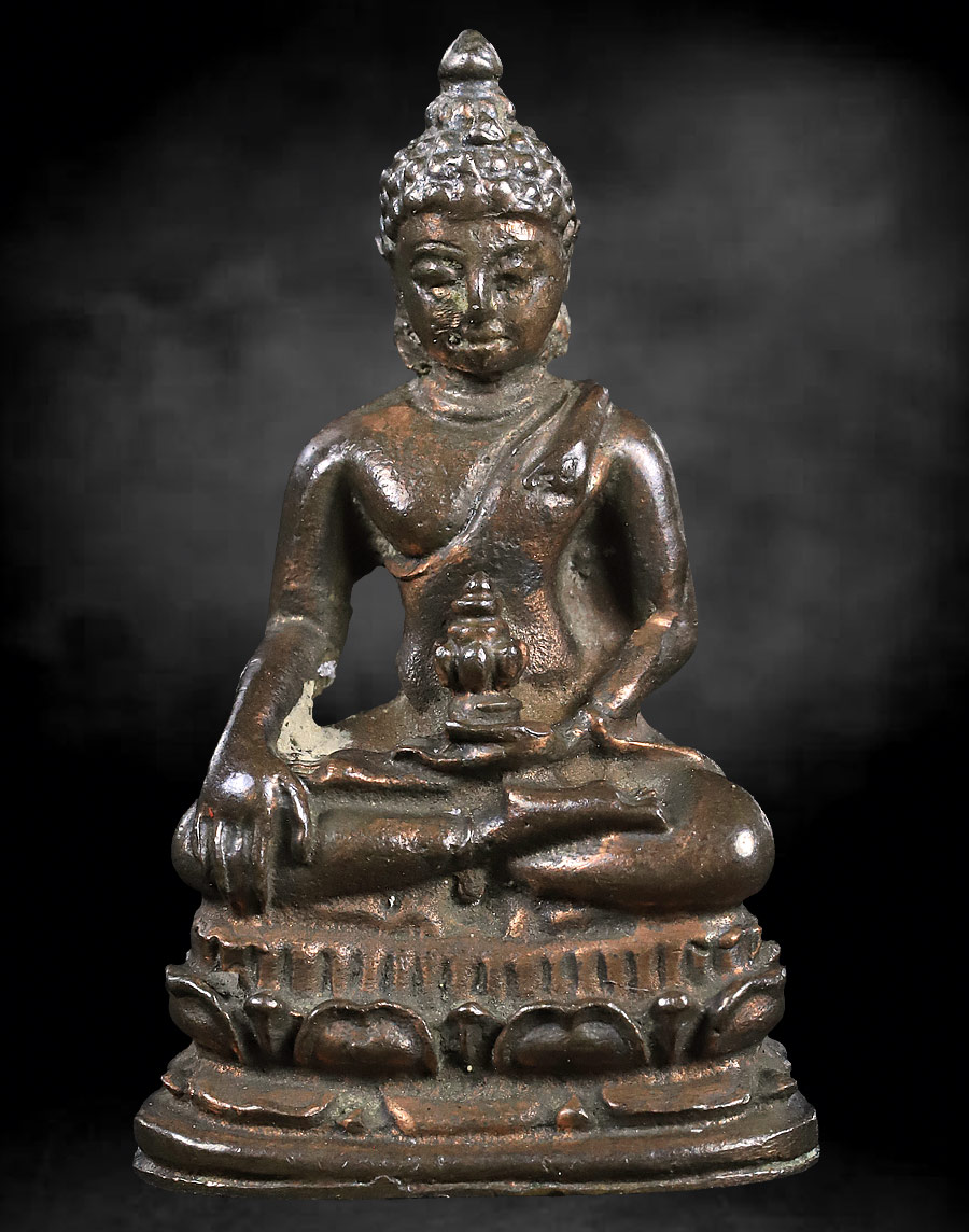 พระชัยเมืองงาย เนื้อนวะโลหะ 