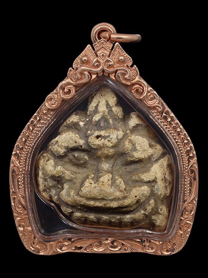 หัวผีลู เนื้อเนื้อดินเผา