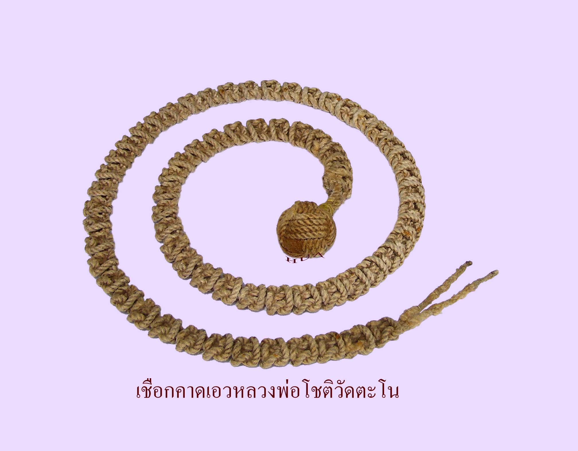 เชือกคาดเอวของหลวงพ่อโชติวัดตะโน 