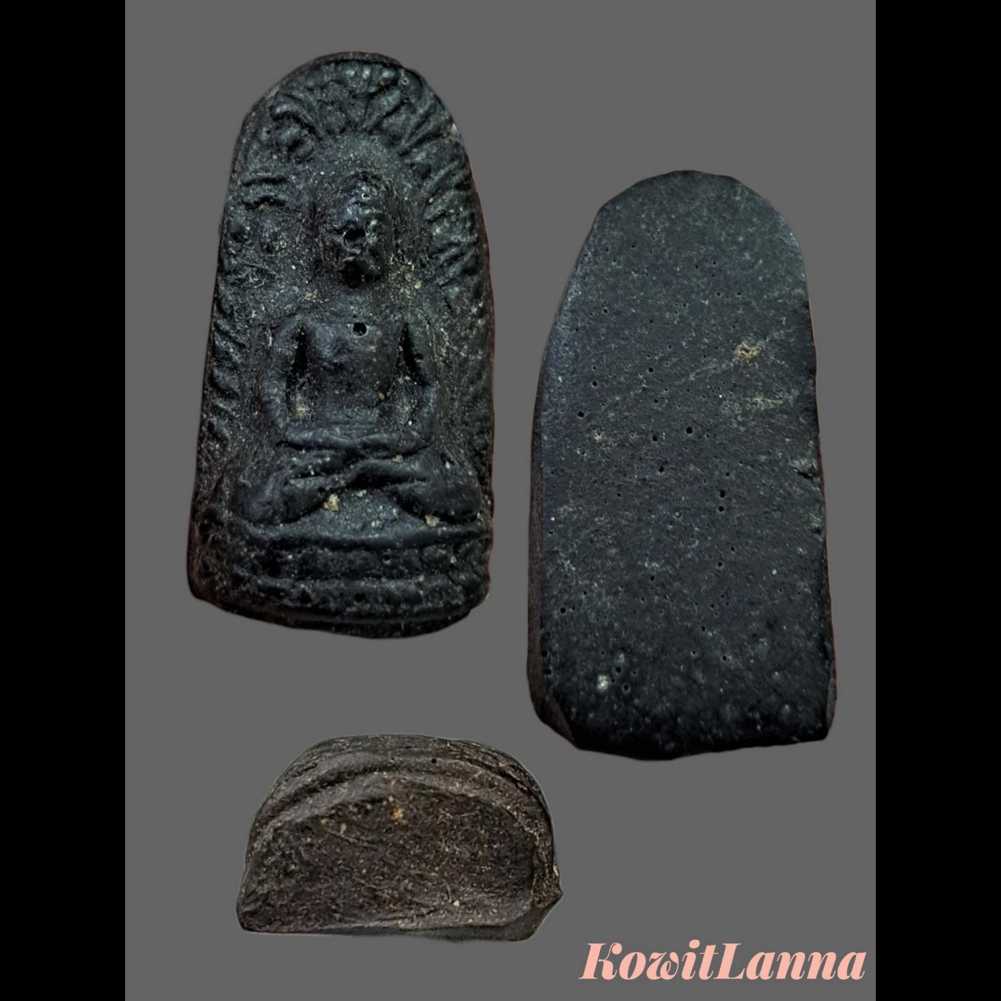 พระเกษาครูบาเจ้าศรีวิชัย พิมพระลือหน้ายักษ์