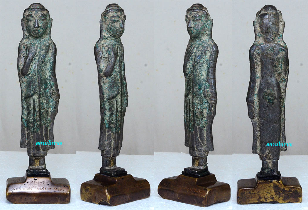 #16145 พระพุทธรูป ยืน ศิลปะมอญ 