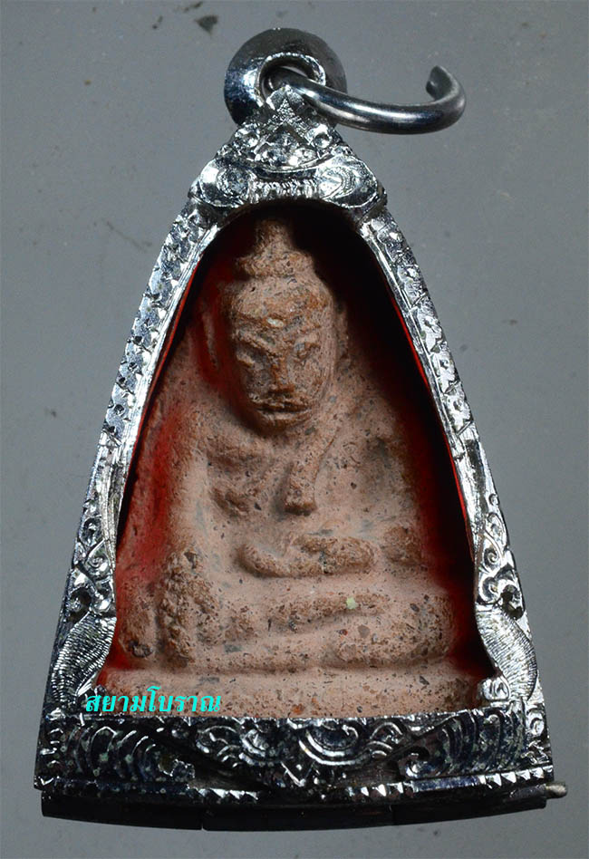 #17783 พระกรุวัดตะไกร พิมพ์หน้าฤาษี