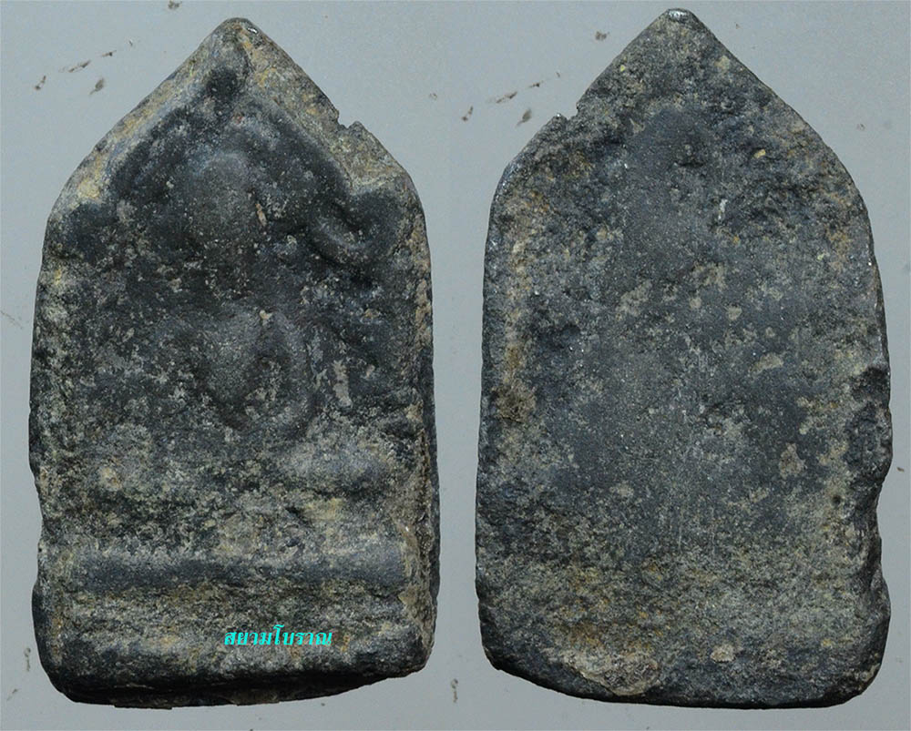 #17913 พระยอดขุนพล กรุบางขลัง เนื้อชิน 