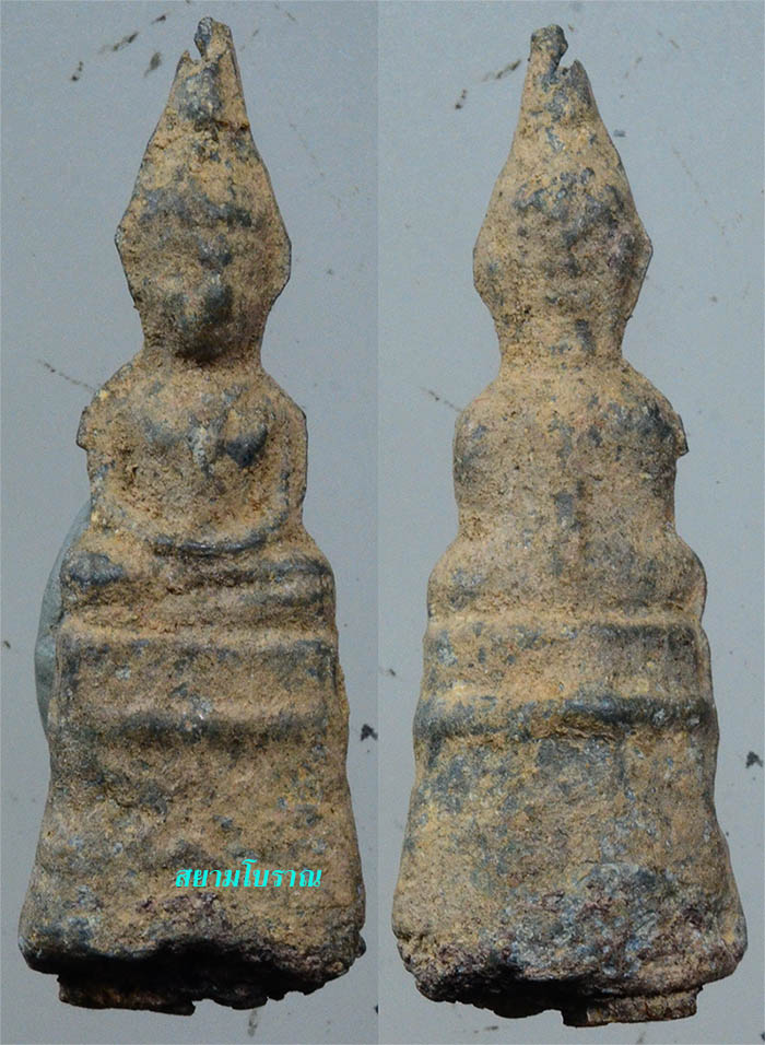 #18066พระชัยเมืองน่าน เนื้อชิน กรุเดิมๆ