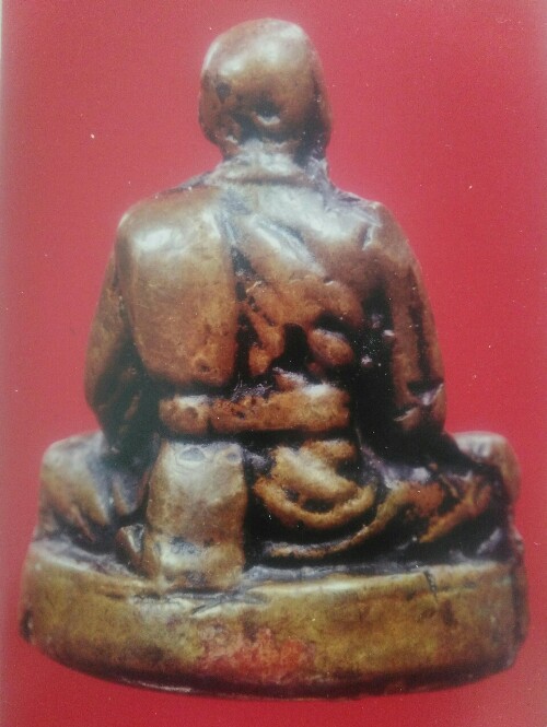 รูปหล่อโบราณวัดศรีสุพรรณ2497บล๊อคแตก(นิยม)เนื้อแก่ทอง1ใน500องค์ สวยระดับแชมป์ (0850311144)