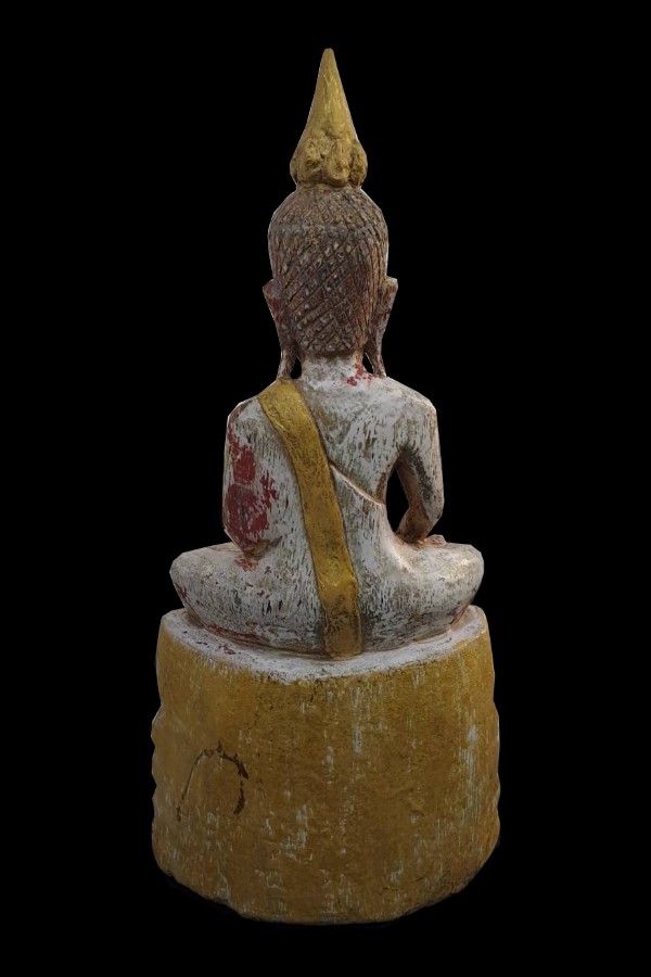 พระไม้แกะล้านนา สวยสมบูรณ์