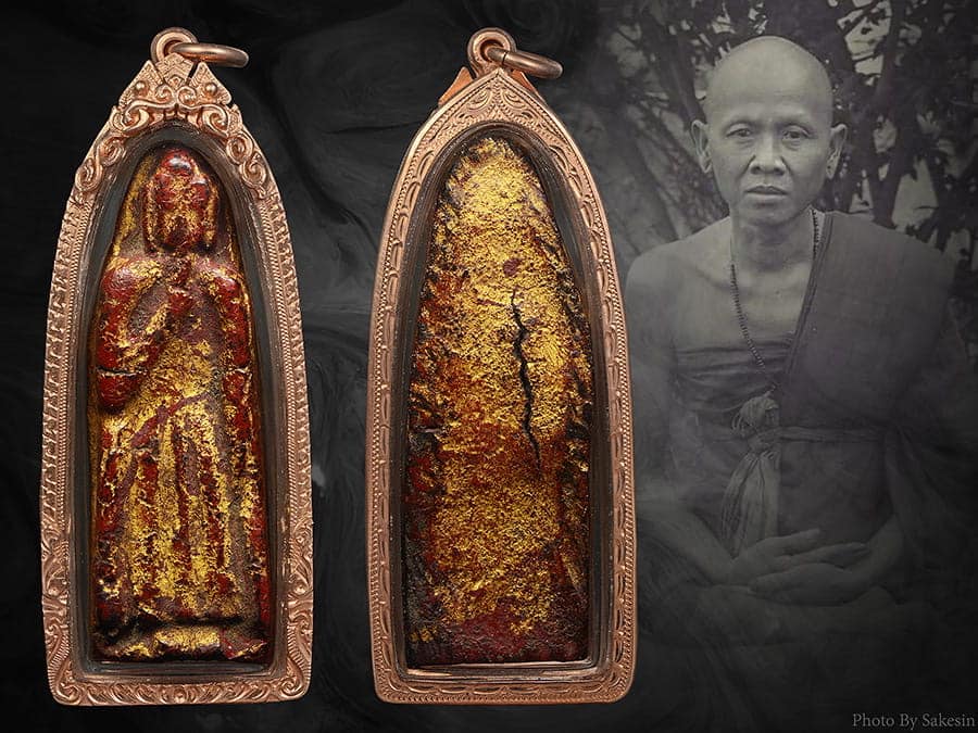 พระผงเกศาครูบาเจ้าศรีวิชัย ยุคต้น