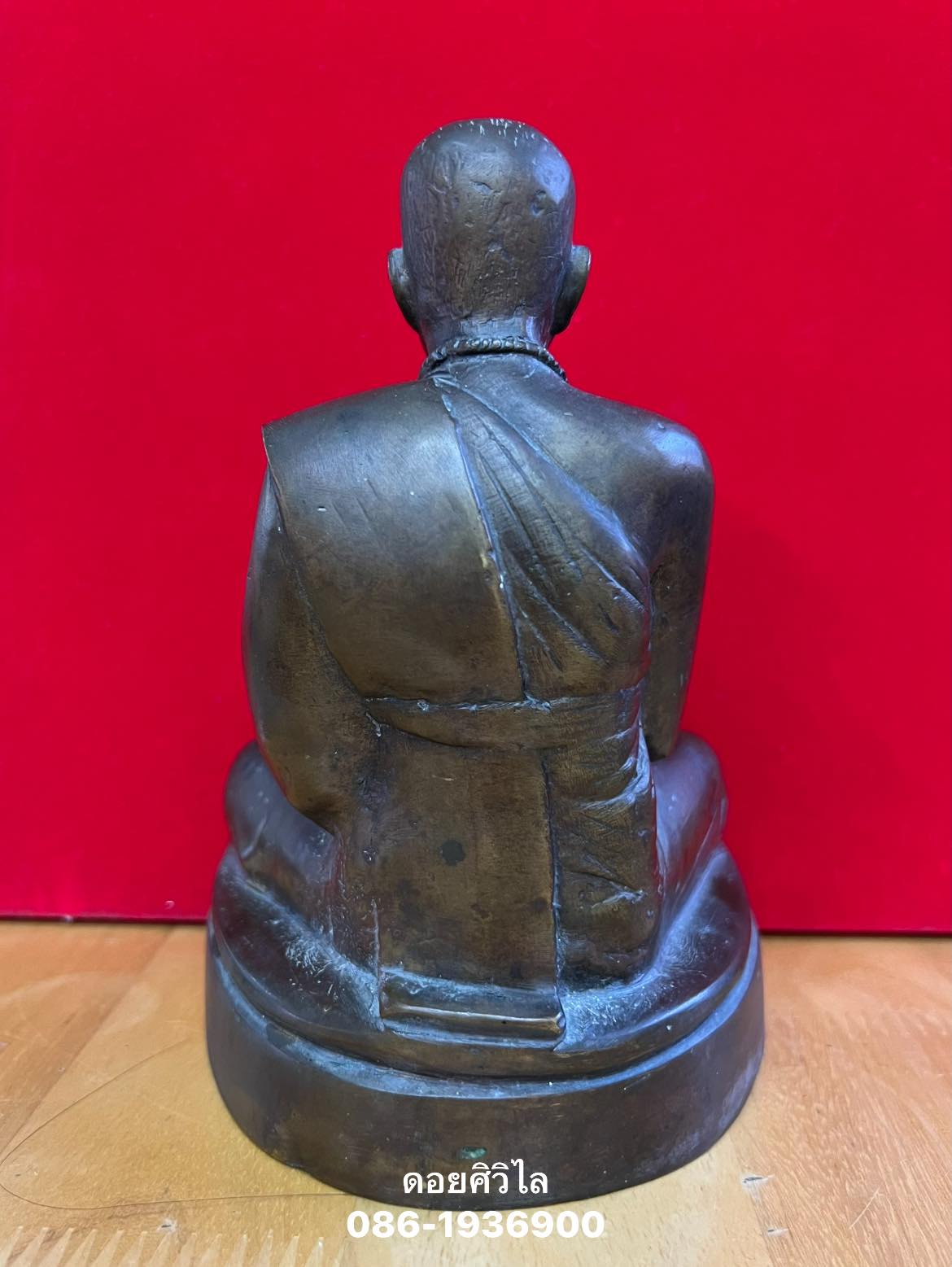 พระบูชารุ่นแรกครูบาพรหมา วัดพระพุทธบาทตากผ้า ขนาด5 นิ้ว น่าบูชามากครับ