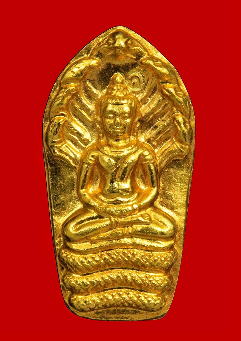 พระปรกใบมะขาม ครูบาเจ้าศรีวิไชย ทองคำ