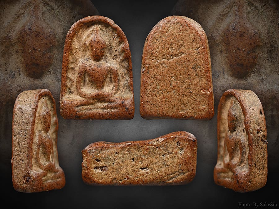 พระกำแพงซุ้มกอ พิมพ์กลางกรุลานทุ่งเศรษฐี