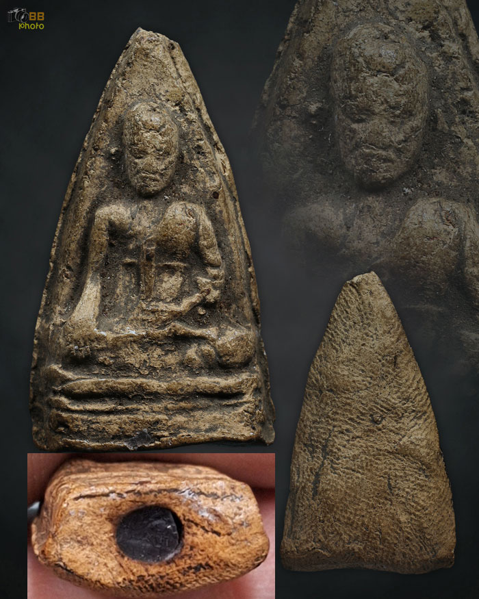 หลังย่น ครูบา พิมพ์มารวิชัย ก้นอุด