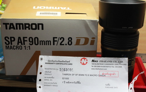 เลนส์มาโคร Tamron 90
