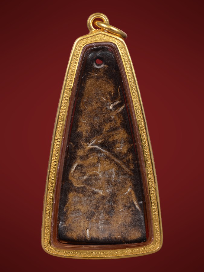 พระอสุรินทระราหู กะลาแกะเก่า