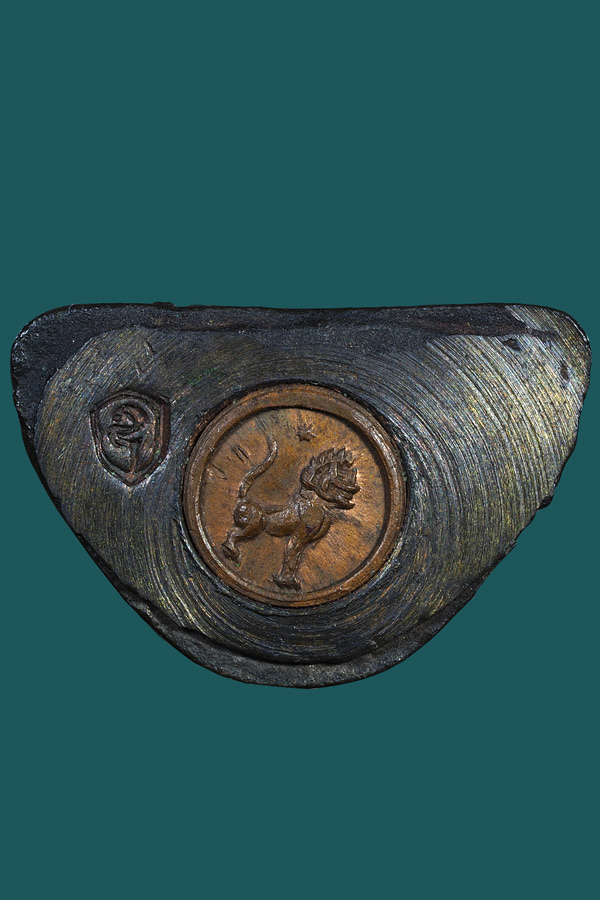 รูปหล่อครูบาเนื้อนวะวัดพันอ้นปี13สวยเดิม