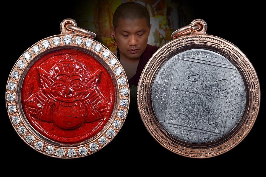 พระราหูพระอาจารย์ศักดิ์สิทธิ์ วัดกู่เสืออำเภอสารภี 