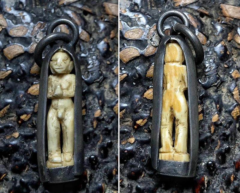 กุมารทองล้านนา เนื้องาแกะขนาดพกพา