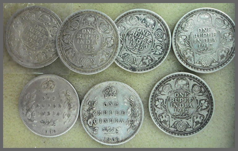  เหรียญเงินขนาดใหญ่  (ต่างประเทศ) ทั้งหมด 7 เหรียญ