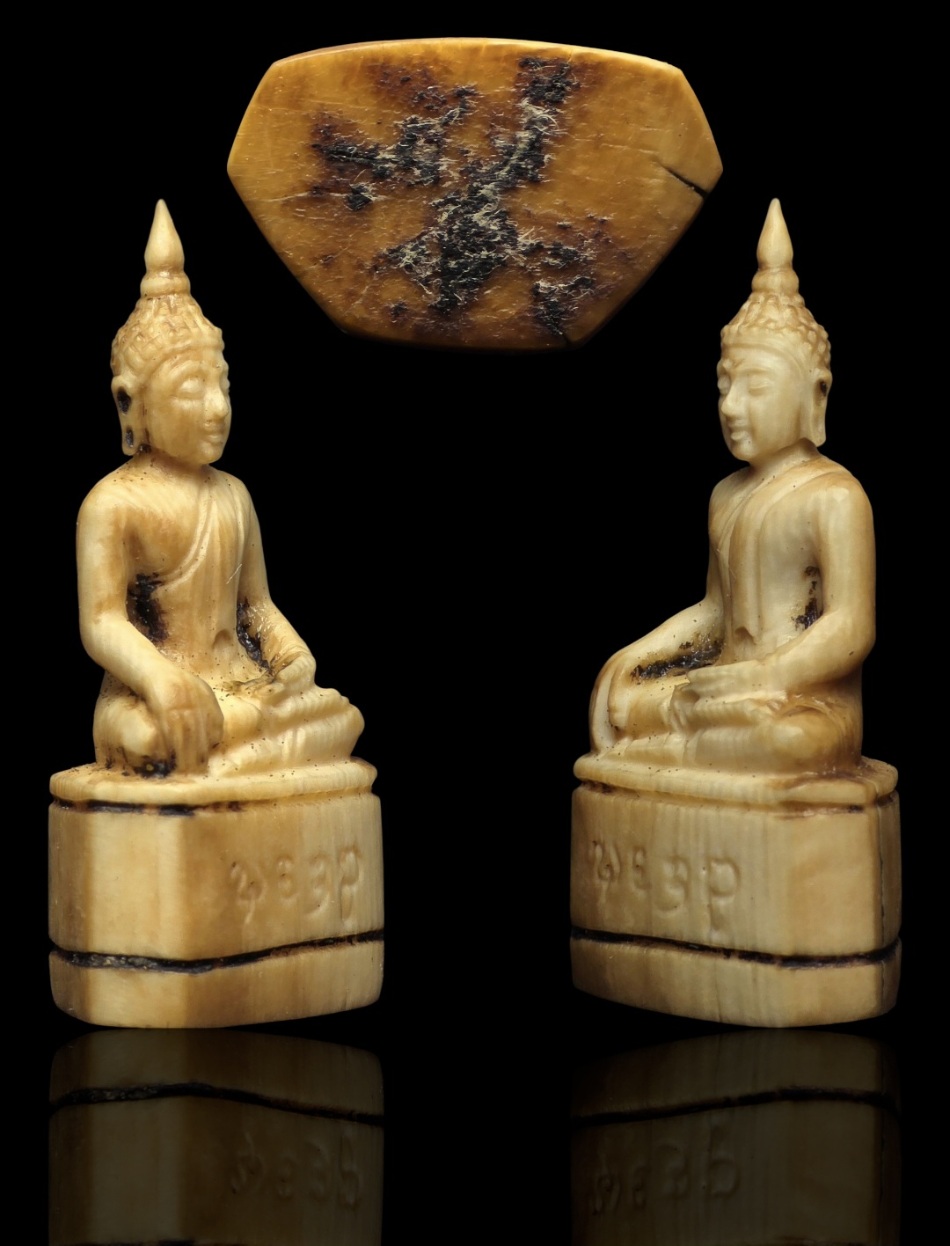 พระพุทธฯ งาแกะ พร้อมตลับฯ