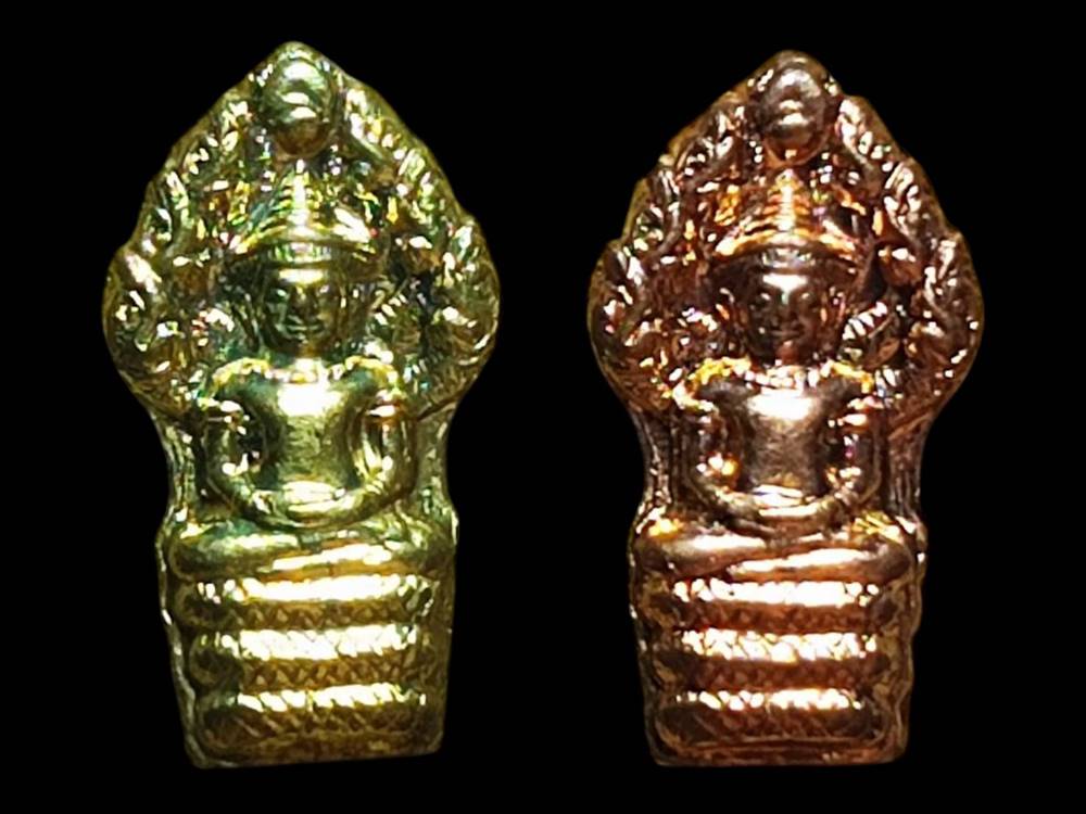 หลวงพ่อเกษม นาคปรก มงคลเกษม83 ปี37(3)