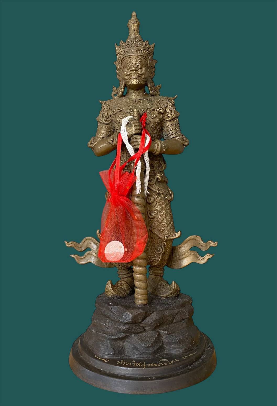 รูปหล่อท้าวเวสสุวรรณ ๑๘๐ ปี วัดดอนแก้ว