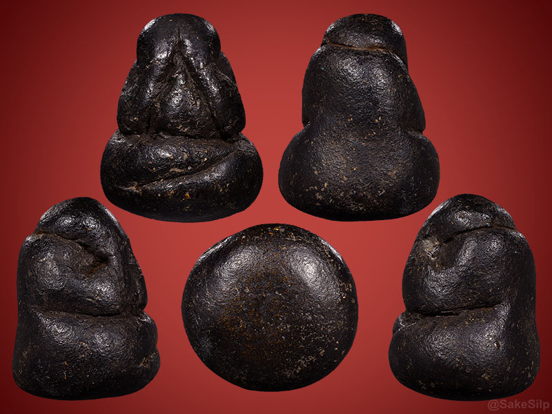 พระปิดตาหลวงพ่อแก้ว วัดปากทะเล พิมพ์ปั้น