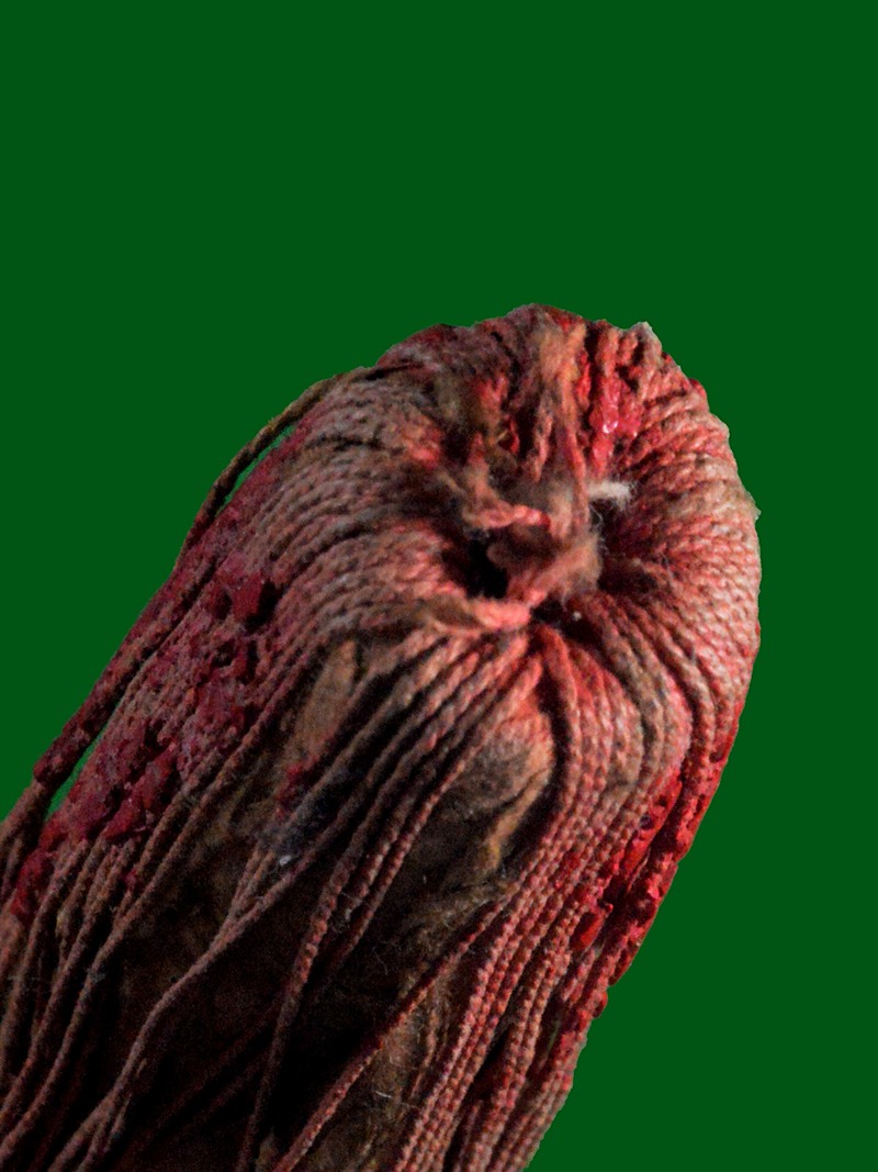 ตะกรุดกระดาษสา ลงชาด โบราณล้านนา