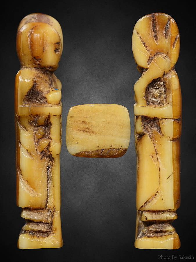 พระสิวลีมหาลาภงาแกะขนาดจิ๋ว