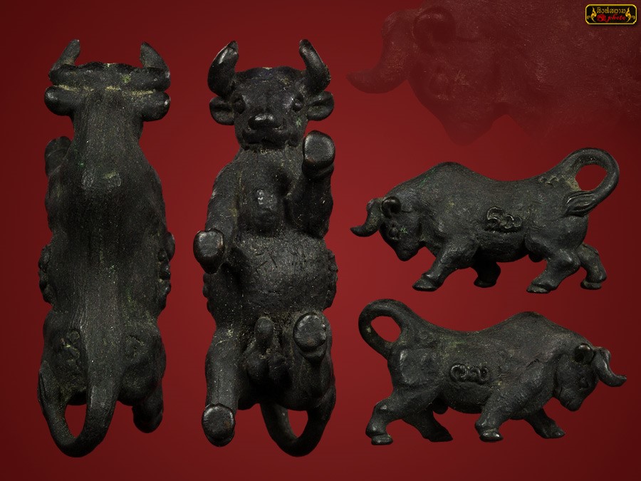 วัวธนู หลวงปู่คำแสน วัดป่าดอนมูล รุ่น 2