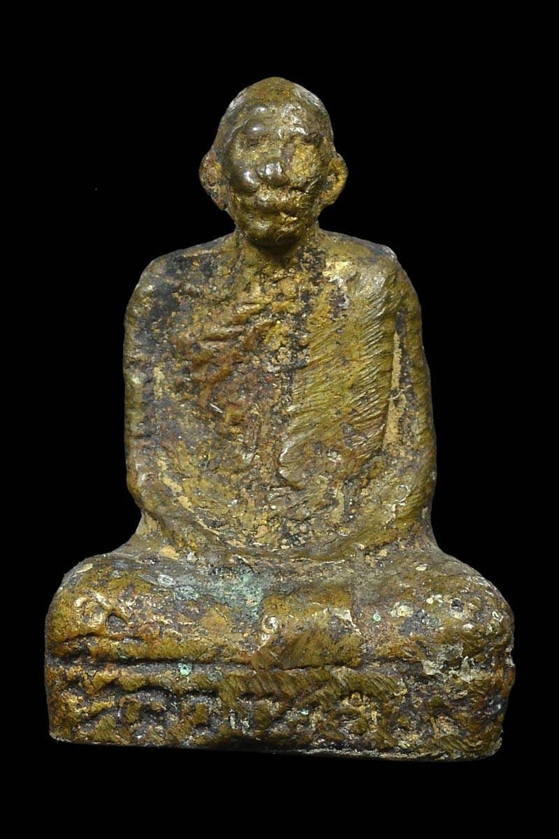 รูปหล่อโบราณ ครูบาวัง รุ่นต่ออายุ ปี 11