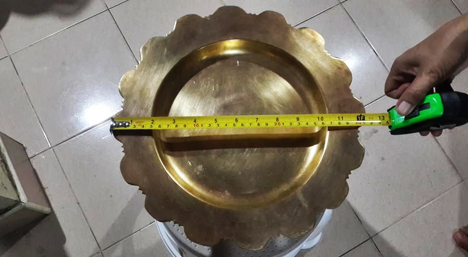 พานทองเหลือง รายละเอียดตามรูปครับผม