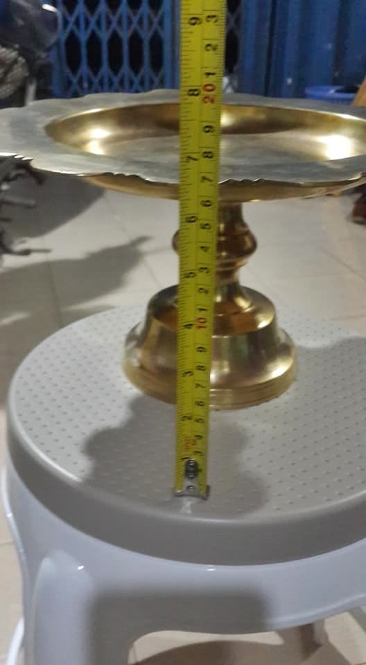 พานทองเหลือง รายละเอียดตามรูปครับผม