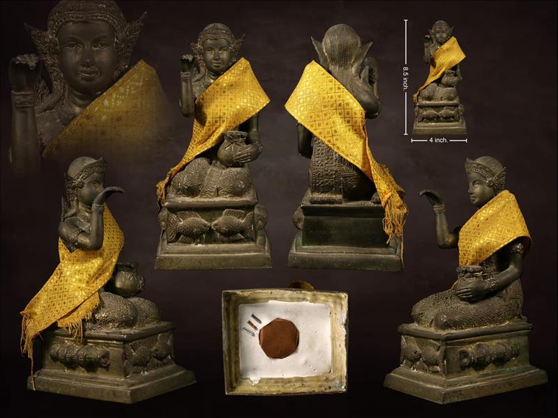 แม่นางกวักหลวงปู่ครูบาดวงดี วัดท่าจำปี จ. เชียงใหม่ 