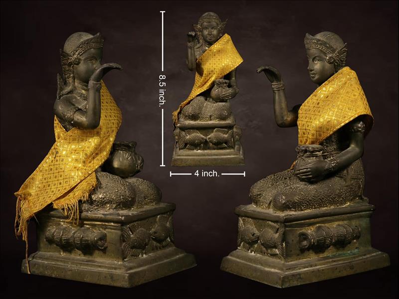 แม่นางกวักหลวงปู่ครูบาดวงดี วัดท่าจำปี จ. เชียงใหม่ 