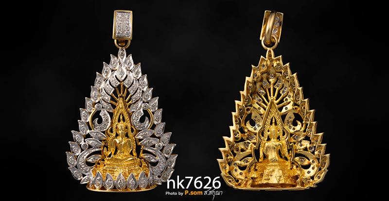 พระพุทธชินราช เนื้อทองคำ งานจิวเวรี่