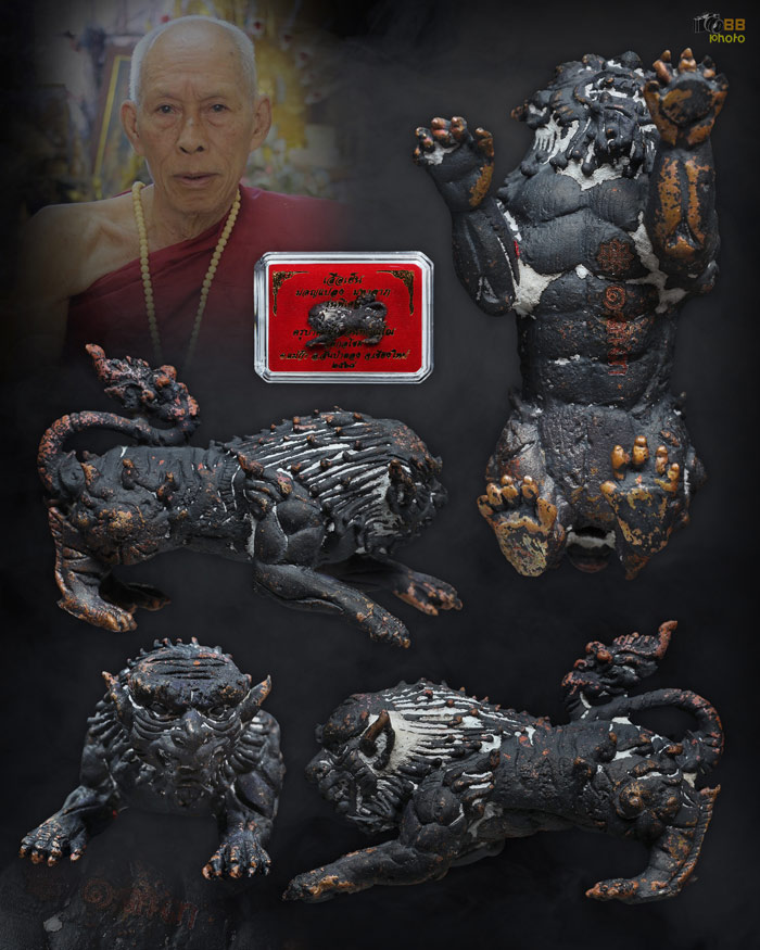 เสือเย็น ครูบาคำฝั้น วัดกอโชค