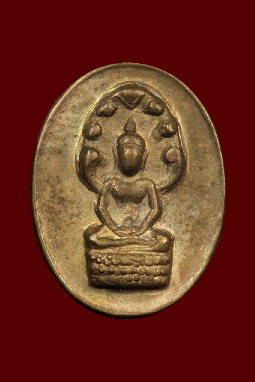 เหรียญปรกนิราศภัย รุ่นแรก ครูบาขันแก้ว วัดสันพระเจ้าแดง
