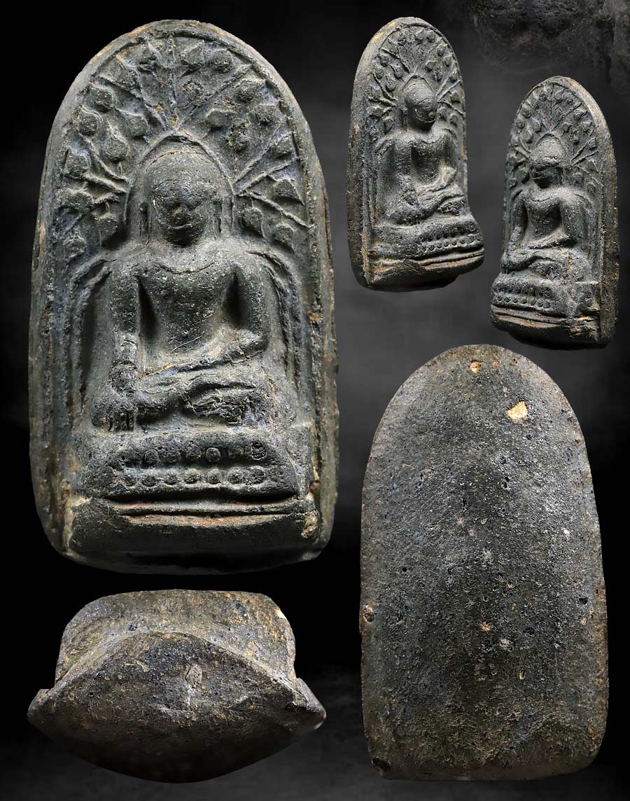 พระบางลําพูน กรุวัดดอนแก้ว เนื้อเขียว